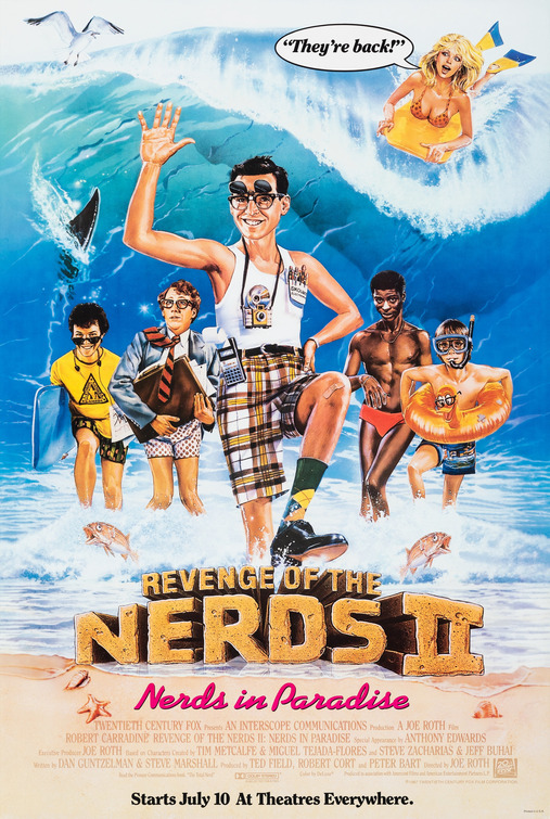 Revenge of the Nerds II: Nerds in Paradise Movie Poster