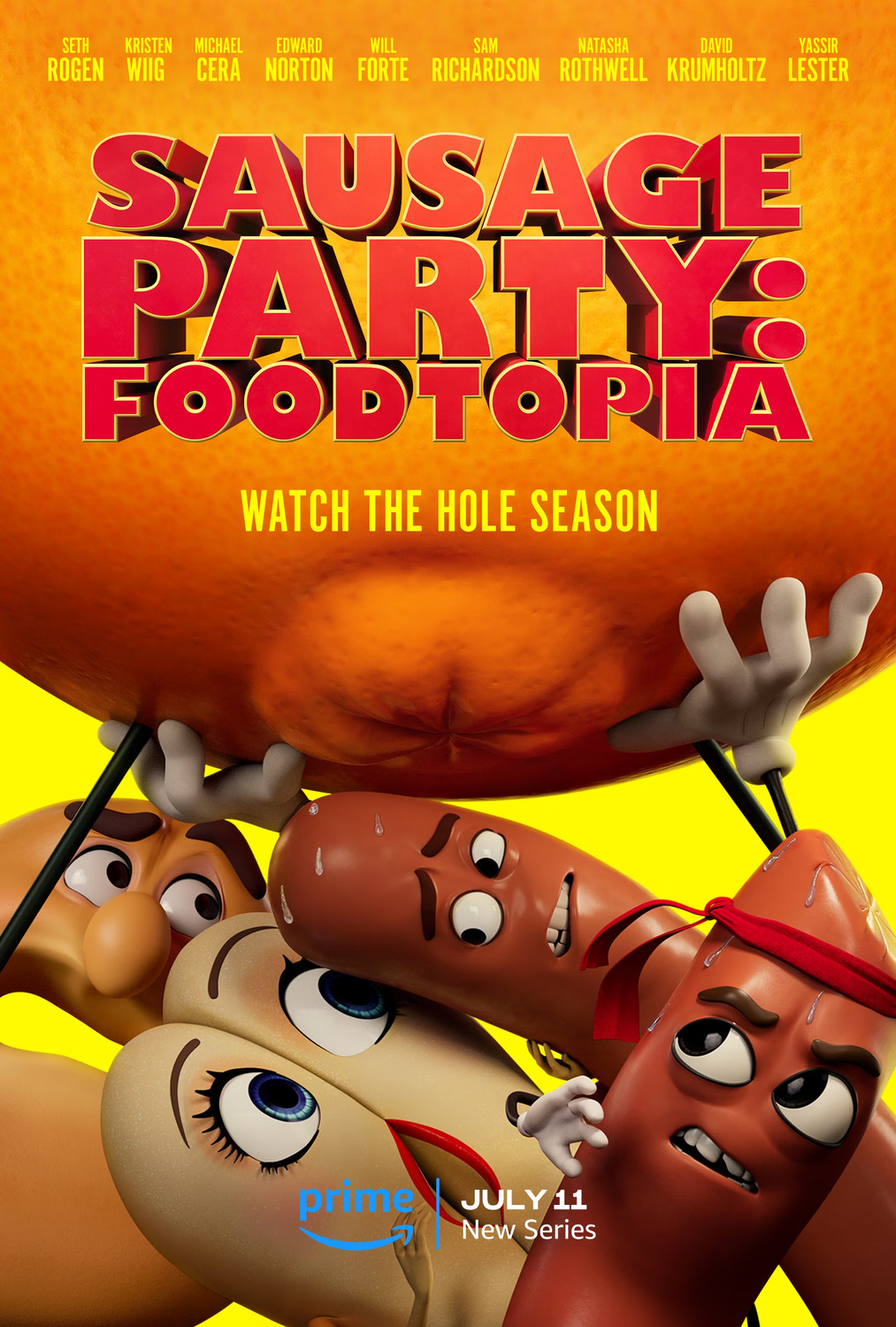 Extra Large TV Poster Image for Sausage Party: Foodtopia 